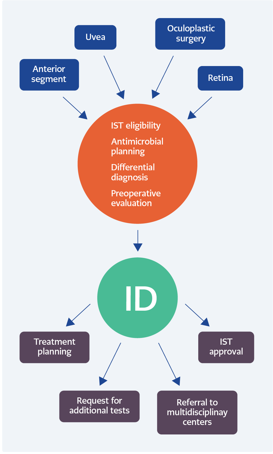 Clinical Roles of Infectious Diseases Specialists in Ophthalmology